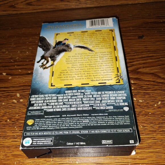 Harry Potter and the Prisoner of Azkaban (VHS, Warner Bros. Entertainment, 2004) - Picture 2 of 6